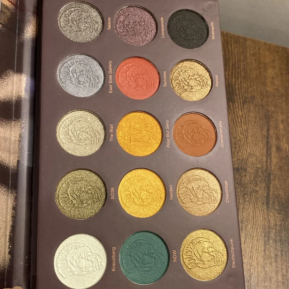 Nomad Cosmetics “Berlin underground” eyeshadow palette NEW - Picture 5 of 13